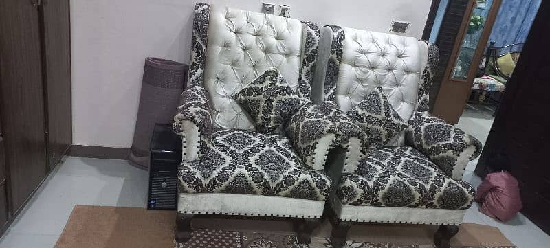 5 seater sofa set with Molty foam 0