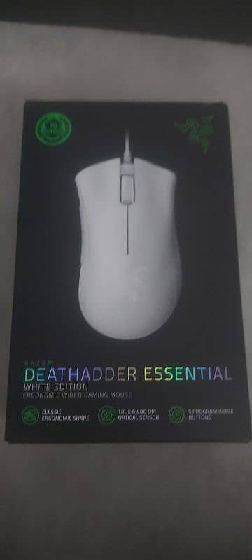 Razer DeathAdder Essential White Original 0