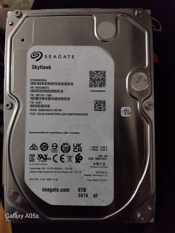 hard disk 8 tb for sale not use 0