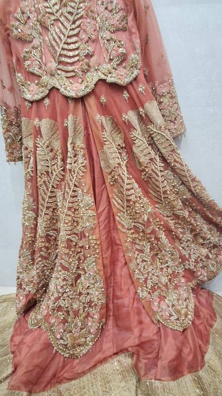 beautiful original shiza hassan maxi with full adda work 5