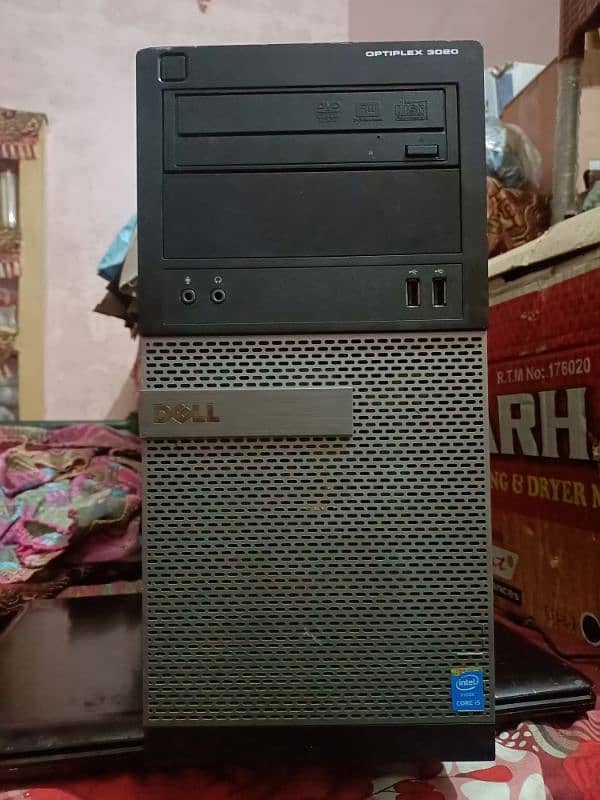 Dell Tower Optiplex 3020 Core i3 4th Gen. 8GB Ram with 128GB SSD 1