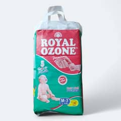 Royal Ozone Baby Diaper Medium Size 3 50 Pcs