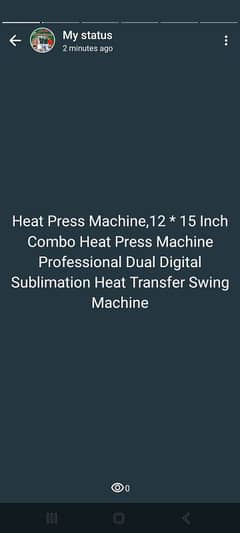 8 in 1 heating press machine