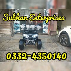 Latest Varient 125cc Sports Jeep Atv Quad Bikes Delivery In All Pak