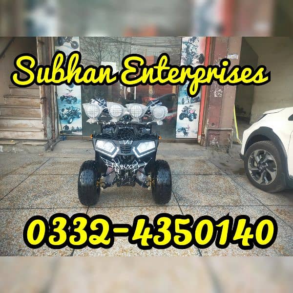 Latest Varient 125cc Sports Jeep Atv Quad Bikes Delivery In All Pak 0