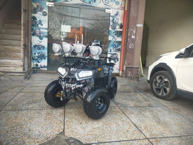 Latest Varient 125cc Sports Jeep Atv Quad Bikes Delivery In All Pak 6