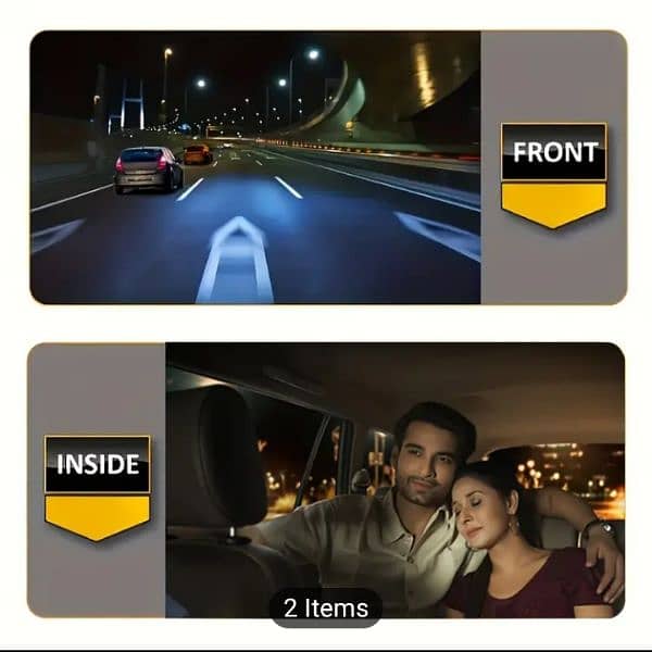 Car Dash Board Dual Camera 4