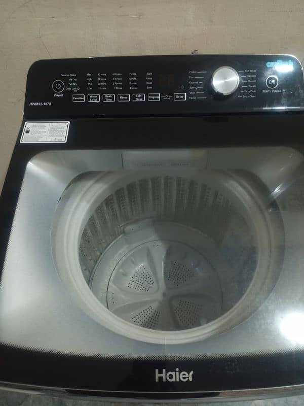 Haier fully automatic washing machine 3