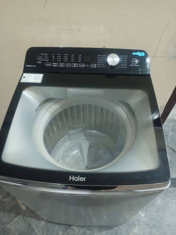 Haier fully automatic washing machine 5