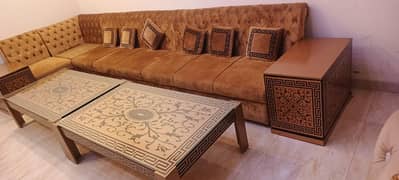 good quality fiber sofa set only 7 month use just like new(03072581679