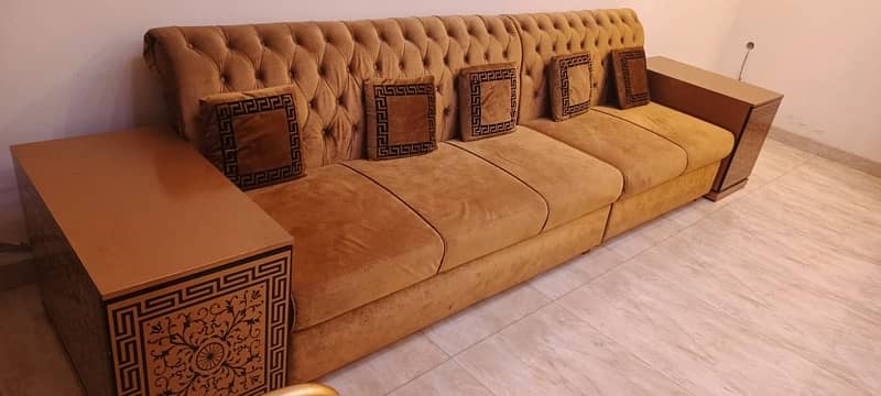 good quality fiber sofa set only 7 month use just like new(03072581679 2