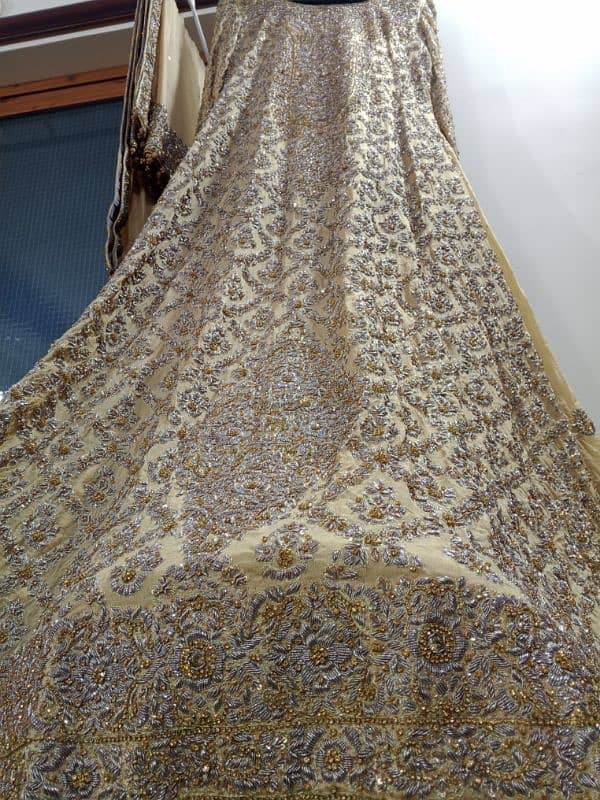 AS NEW DESIGNER BRIDAL MAXI Heavy EMBROIDERED , price Negotiable 0