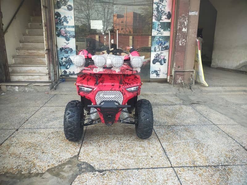 150cc Brand New Audi Style Atv Quad 4 Wheel Bikes Delivery In All Pak 3