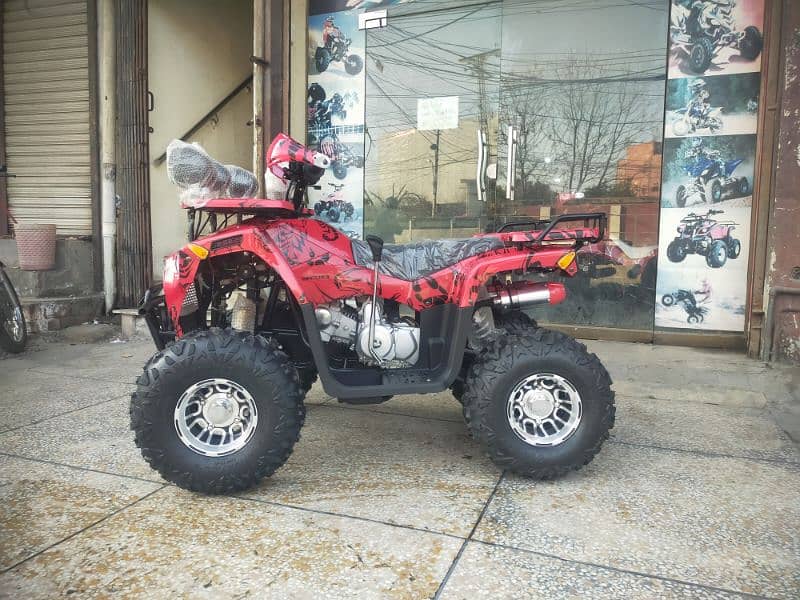 150cc Brand New Audi Style Atv Quad 4 Wheel Bikes Delivery In All Pak 5