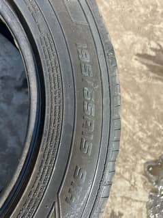 15 inches car tyre