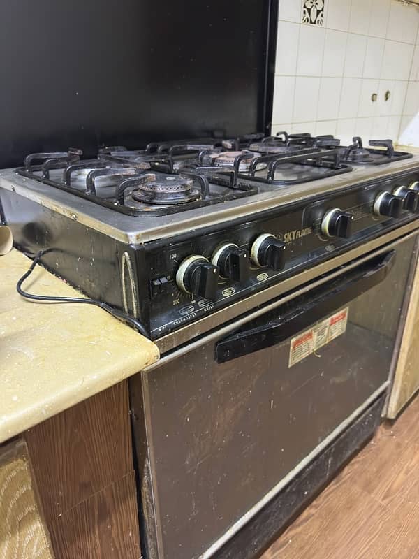 STOVE WITH BAKING OVEN 2