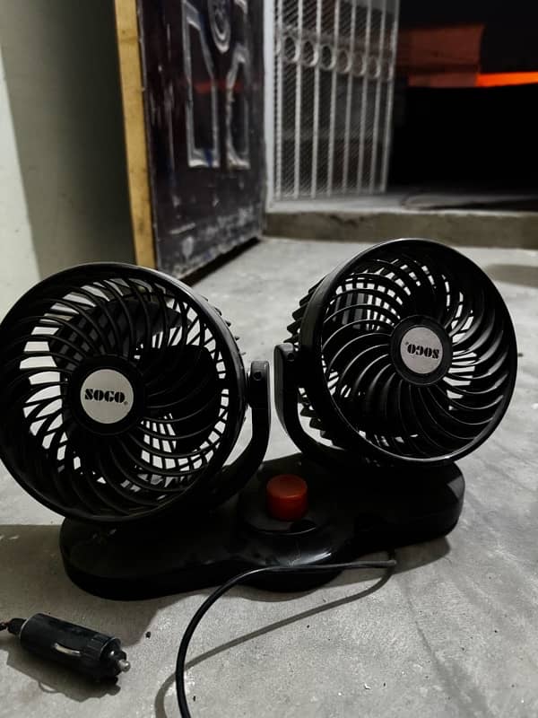 Soco Big Size fan For car 1