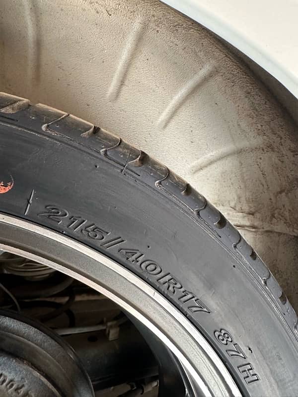 17 inches rims tyre 4