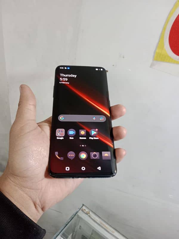 one plus 7t pro 12plus7 ram 256gb back break ha 03244317167 2