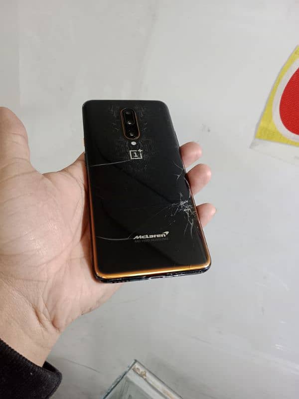 one plus 7t pro 12plus7 ram 256gb back break ha 03244317167 3