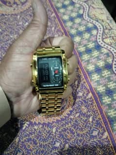 Skeime 3 Gold Color Watch