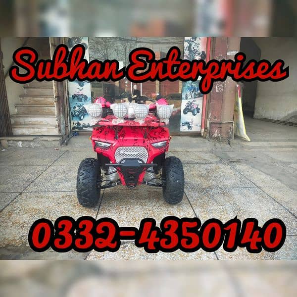 150cc Luxury Sports Allowy Rims Atv Quad Bikes Delivery In All Pak 0