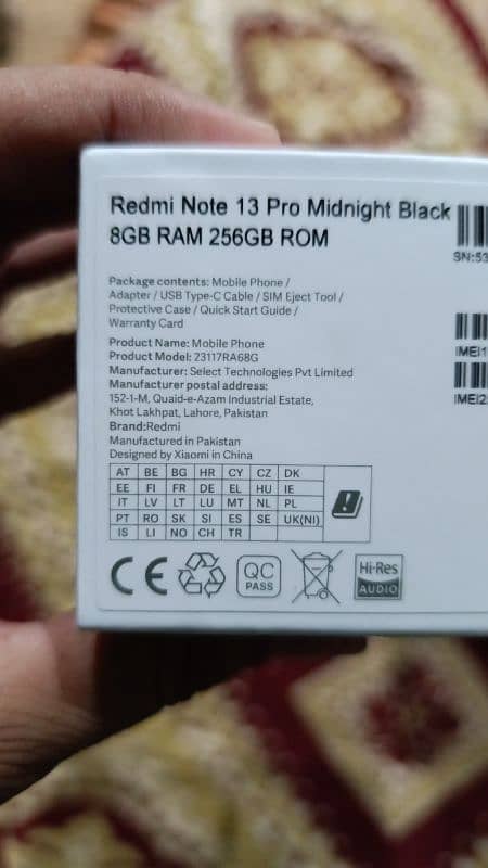 Redmi note 13PRO 5