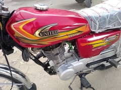 United bike 2021 model  Karachi number