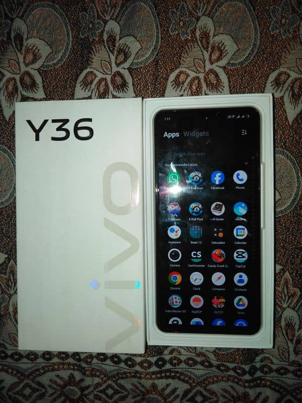 vivo y36.8. 256 3