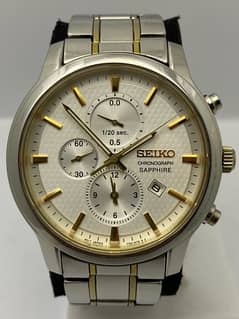 Seiko chronograph watch working good condition