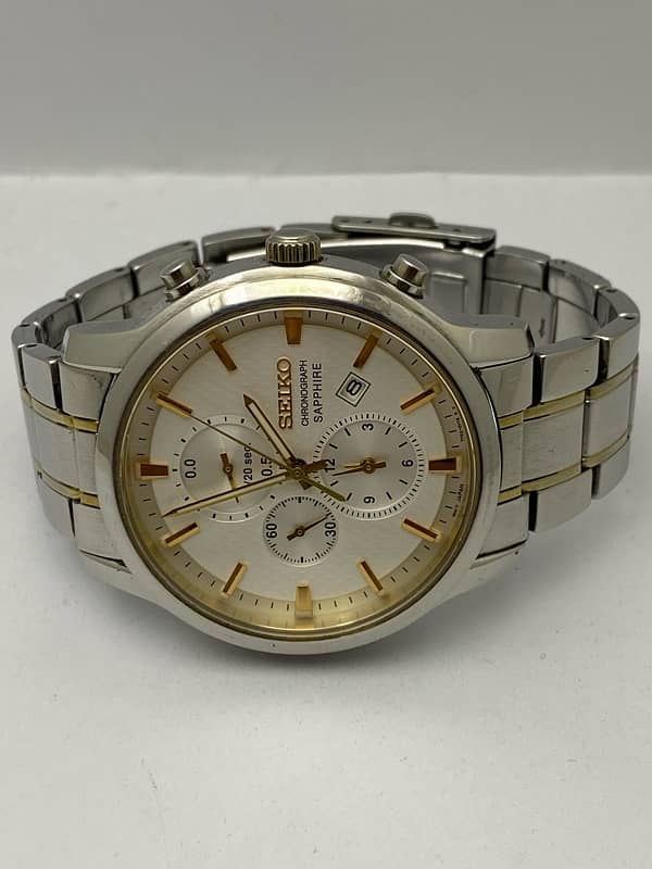 Seiko chronograph watch working good condition 6