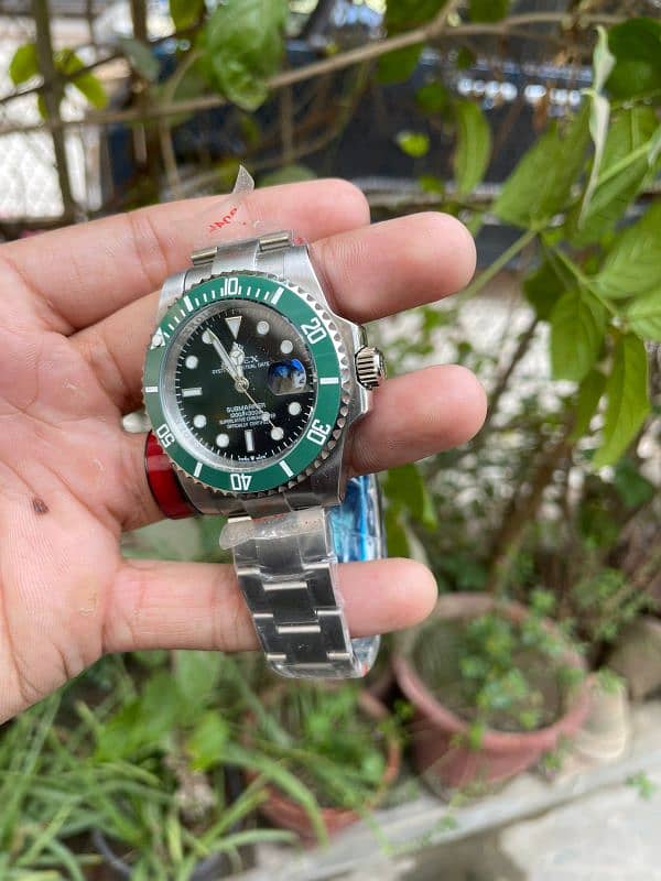 rolex automatic hulk dial submariner watch 0