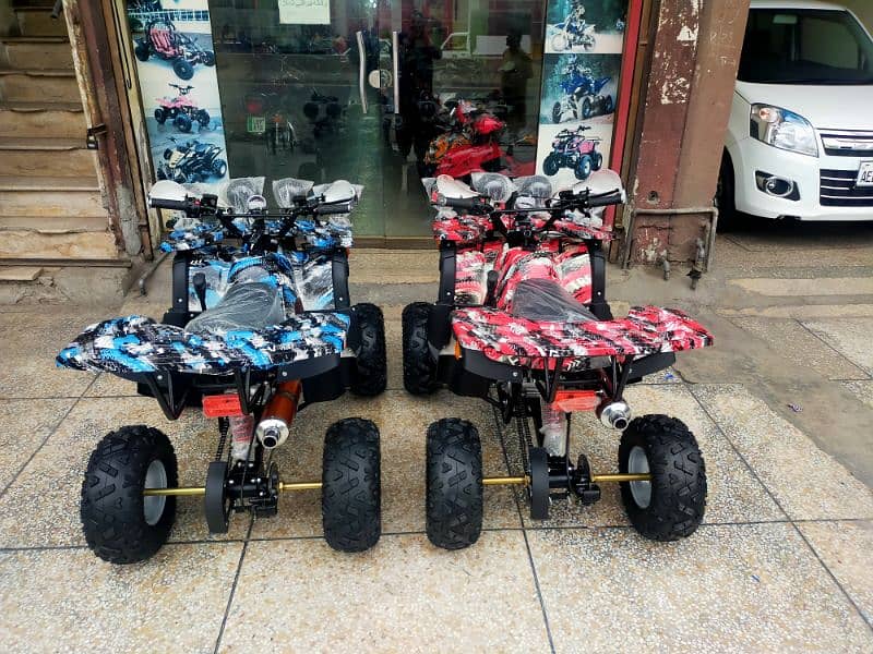 4×4 Hydraulic Disk Breaks 125cc Hunter Jeep Atv Quad Bike For Sell Lhr 2