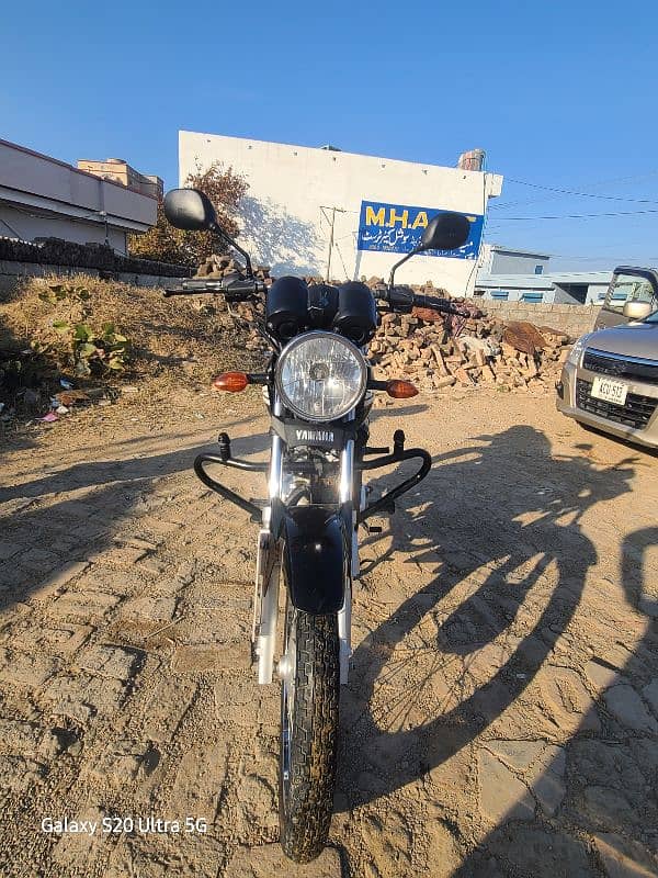 yb 125z 2021 model for sale punjab registered 7