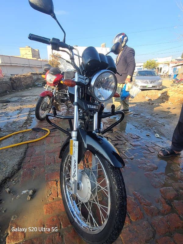 yb 125z 2021 model for sale punjab registered 13