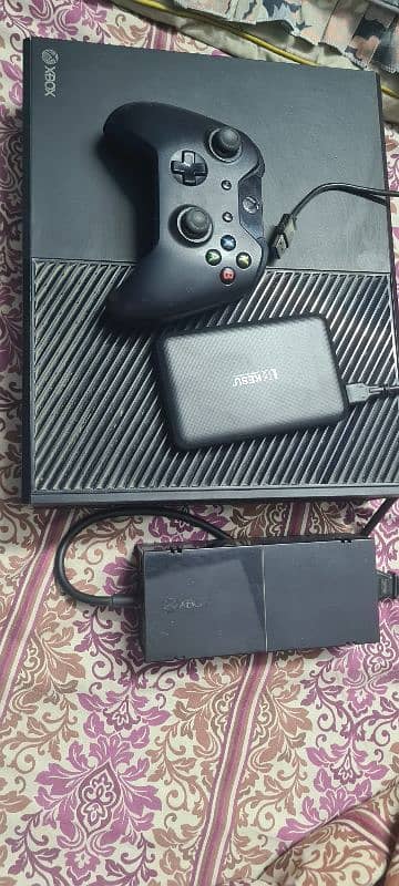 Xbox One Jailbreak 500gb with 500gb portable hdd 1