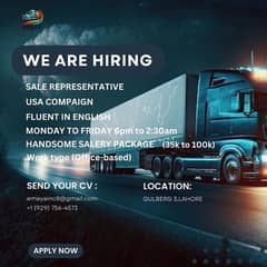 Sales Agent Required for Truck Dispatching Company