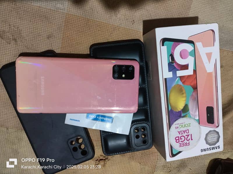 samsung a51 with box 2