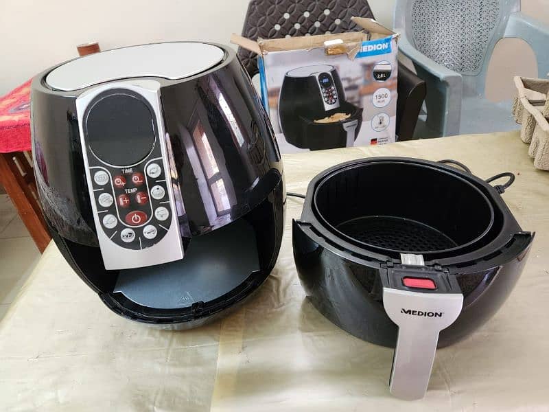 Air Fryer Medion 2,8 L Black 1