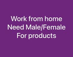 Online Work - Male/Female