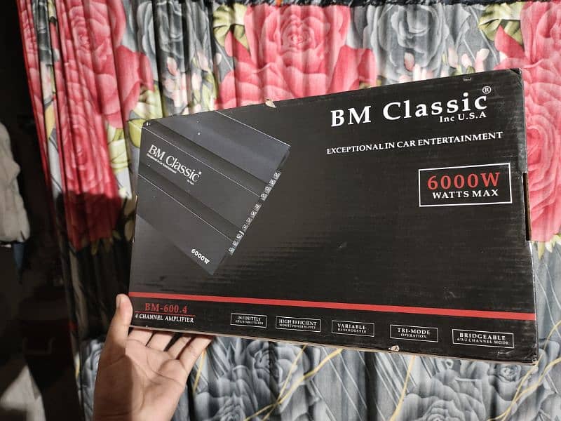 BM-Classic Amp 4channel 6000watt 4