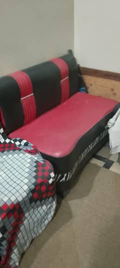 RED SOFA SET (7 Seater)