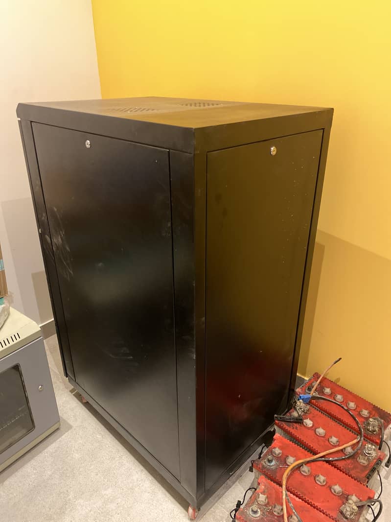 27U Server Rack - Almost New Condition (6 Months Used) 2