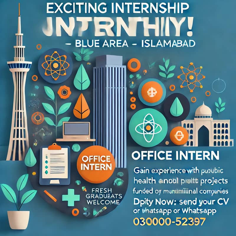 Internship Opportunity at a Private Firm in Blue Area Isbd 0