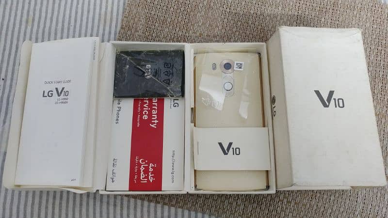 LG V10 (COMPLETE BOX PACK) ""PTA official"" 1