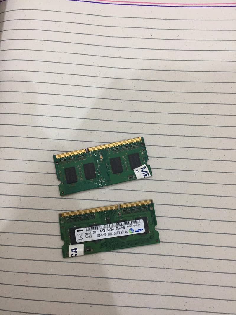 2GB Samsung RAM (x2) – Original, High-Performance Memory for Laptops 1