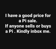 Pi Seller or Buyer