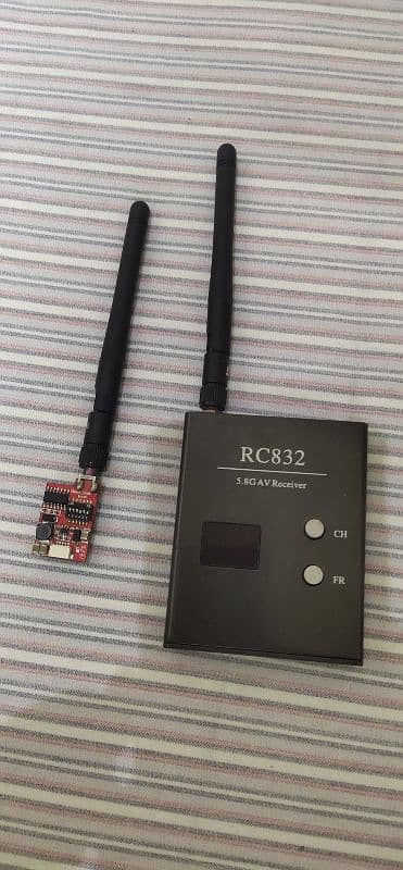 RC832 Receiver and TS832 Transmitter 32CH 5.8G 600 MW Wireless FPV, 0