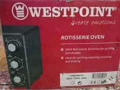 Wespoint baking oven