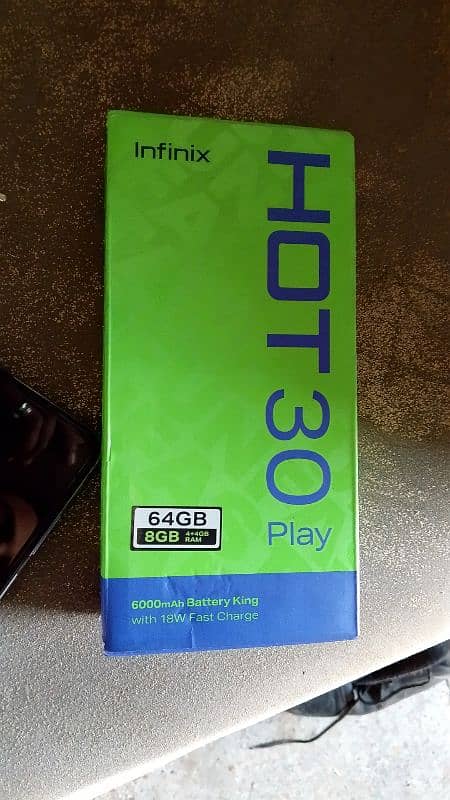 Infinix hot 30play 4.4/64 2